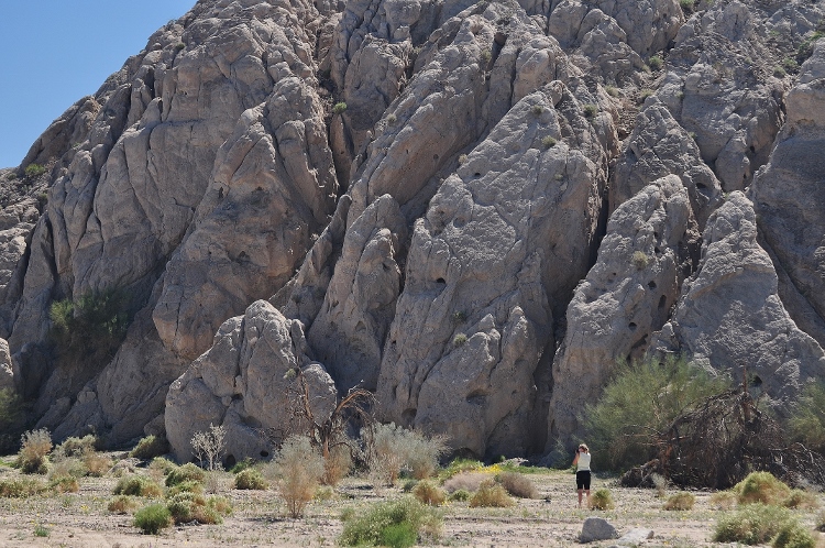 low-lying hills of sandstone